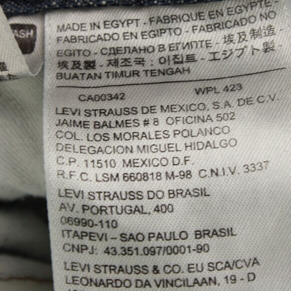 Levi’s 527 Jeans Men’s 33x32 Blue Bootcut Denim Mid Rise Stretch Casual - Picture 3 of 11